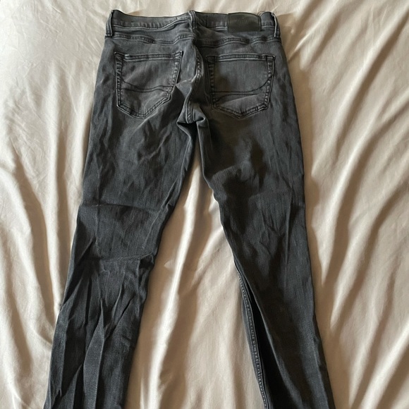 Black, white washed hollister jeans - Picture 2 of 2